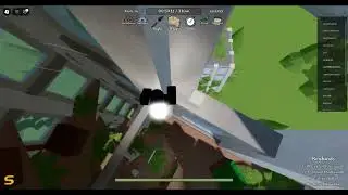 Roblox Climbing Game | Ruined Skyscraper | Speedrun (w Nail Jumping & False Start) Time: 1:55