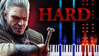 Geralt of Rivia (from The Witcher III: Wild Hunt) - Piano Tutorial