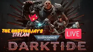 [🔴LIVE] Chilling today. Leveling my Veteran. | W40k Darktide