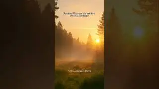 Dawn in the Forest 🌞