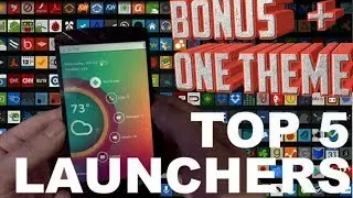 top 5 launchers for android 2019