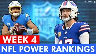 NFL Power Rankings: All 32 Teams Ranked Entering Week 4 Of 2025 NFL Season