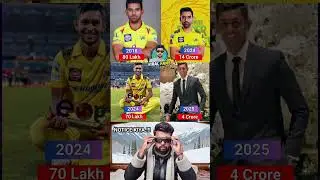 Matheesha Pathirana Vs Deepak Chahar IPL Auction Salary Team #ipl2026 #ipl #iplplayer #msdhoni