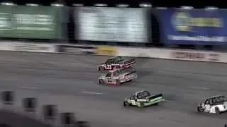 2012 American Ethanol 200 - Gale and Armstrong Crash