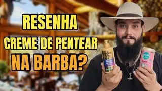 PODE CREME DE PENTEAR NA BARBA?- (@DAVID_BLACKBEARD)