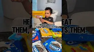 Non Verbal Autistic Son, Obsessive Collection #shortsviral #nonverbal