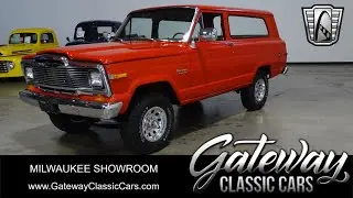 1979 Jeep Cherokee Quadra Trac #1502 Gateway Classic Cars of Milwaukee
