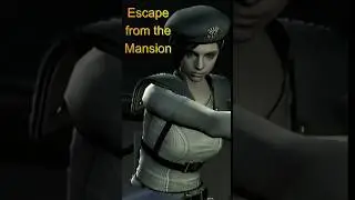 Escape from the mansion!  Resident Evil: The Umbrella Chronicles