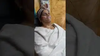 Face cleanup step by step at parlour#part1#youtubeshort #skincare
