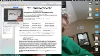 Creating a Signature in Mac Preview