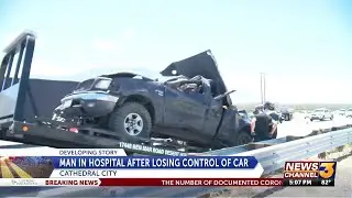 Texas man ejected from truck after rollover on I-10 near Date Palm