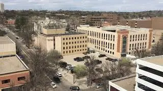 Panoramic view of downtown Bismarck