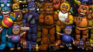 All FNAF characters sing the FNAF song test.