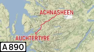 Scotland Road Tours - A890 Auchtertyre to Achnasheen