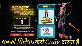 how to complete crack the safe event in free fire