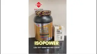 ESSEN NUTRITION ISOPOWER Whey Gold Test Using MB Procheck kit (Muscleblaze Pro Check)