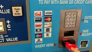 SmarTrip Fare Vending Machine at Vienna Metro Station (Fairfax/GMU)