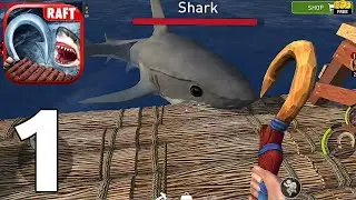 Raft Survival: Ocean Nomad - Gameplay Walkthrough Part 1 - Tutorial (IOS/ANDROID)