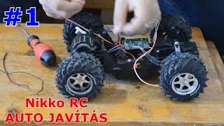 NIKKO RC AUTO MŰTÉT 1# FAIL