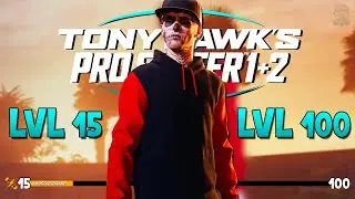Tony Hawk Pro Skater 1+2 | Самый быстрый способ достичь 100-го уровня