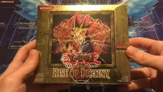 YuGiOh Rise of Destiny Box opening 1st edition Retail Box 24 packs