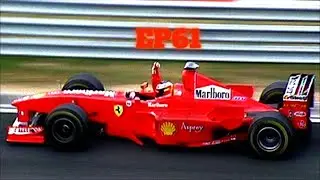 [EP61]  F1 HUNGARY GRAND PRIX. Michael Schumacher  fighting for the win