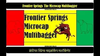 Frontier Spring - the microcap multibagger - Hindi - Frontier Spring Share Price