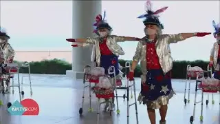 Idaho's Red Hot Mamas shine during Biden's inauguration parade