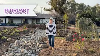A Busy Month! February Front Garden Tour: Gazebo Progress, Planting Plans & More!