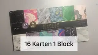 16 Karten aus einem Action Block