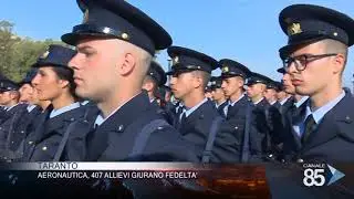 25 Ottobre 2019   Taranto   Aereonautica 407 allievi giurano fedeltà