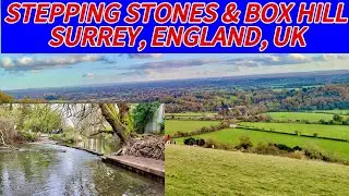 Walking Tour of Stepping Stone & Box Hill Surrey England #walkingtour#steppingstone#boxhill#england 
