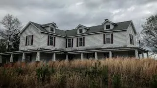 Strange Forgotten Abandoned Farm House built in 1896 & 19th century Log Cabin