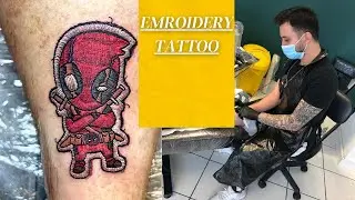 Embroidery Tattoo | Time Lapse 5 RL Needle