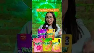 COMPARANDO GOMITAS PELABLES JAPONESAS 🇯🇵🍑 #jap&oacute;n #dulcesjaponeses #gomitas #durazno