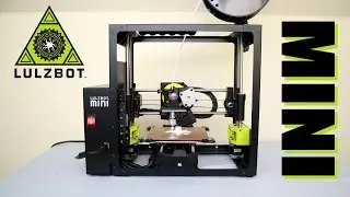 Lulzbot Mini 3D Printer Unboxing & Setup, Cura Slicing & Initial Print | James Bruton
