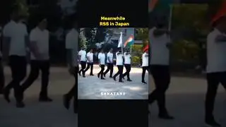 RSS in Japan 🫡 #sanatan #shorts