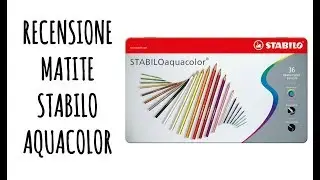 Recensione  STABILO AQUACOLOR + GIVEAWAY   Arte per Te