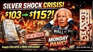 Silver Crisis Alert: $103 to $115? Physical Supply COLLAPSE Before Black Monday