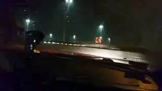 BMW e36 drift, crash and repair on street!