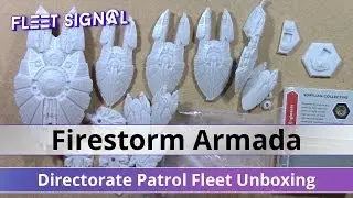Firestorm Armada Directorate Patrol Fleet Unboxing