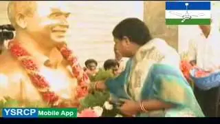 YS TRIBUTES TO YSR ON HIS 65TH BIRTH ANNIVERSARY-8th July