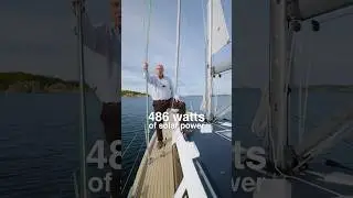 486 Вт солнечной энергии | Hallberg-Rassy 370