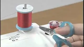[BrotherSupportSewing] (Sewing machine) Winding the bobbin and lower thread setting