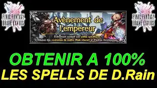 [FFBE  GL Version] GARANTIR L'OBTENTION DES SPELLS DE DARK RAIN (CROWN)