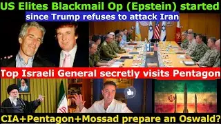 Operation Epstein, US Elites Blackmail, activated since Trump refuses to attack Iran? Bring Oswald?