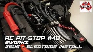 RC PitStop 48 - SWorkz Zeus MT - Electrics install