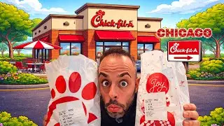 I Tried Chick-fil-A in Chicago! The Truth About America's Most Famous Fast Food Restaurant 🍗🇺🇸