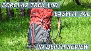Прочный и универсальный рюкзак с жесткой основой - Обзор FORCLAZ TREK 100 EASYFIT 70L