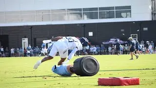 Back For Day 2 in Pads at Titans Training Camp!